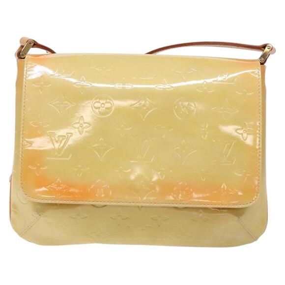 LOUIS VUITTON Monogram Vernis Thompson Street Bag Beige M91301 - Picture 2 of 13